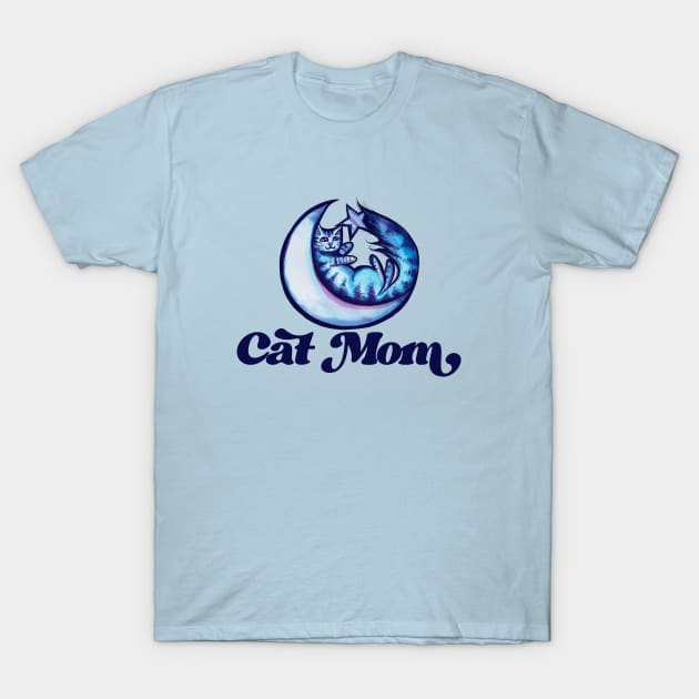 Cat Mom T-Shirt by bubbsnugg